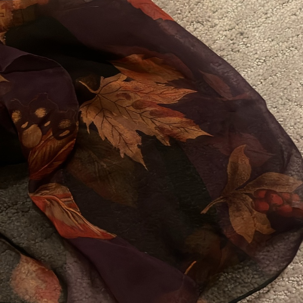 Made in Italy 100 % silk scarf - Picture 3 of 5